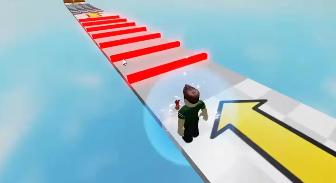 Roblox obstacle course sky bridge gameplay clip